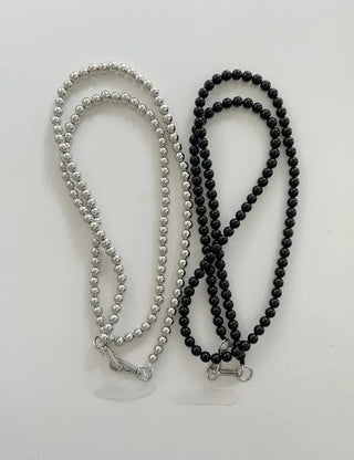 Bead phone strap cellphone cord necklace cross strap