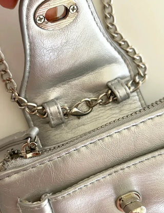 way card wallet, crossbody chain bag, wallet bag, coin purse