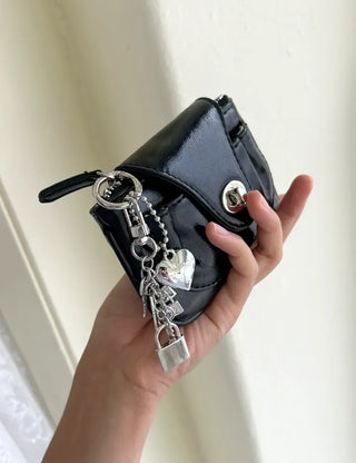 way card wallet, crossbody chain bag, wallet bag, coin purse
