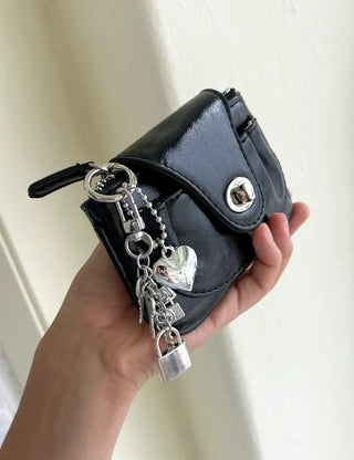 way card wallet, crossbody chain bag, wallet bag, coin purse