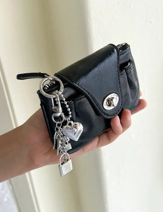 way card wallet, crossbody chain bag, wallet bag, coin purse