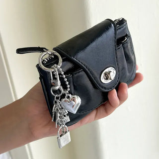 way card wallet, crossbody chain bag, wallet bag, coin purse
