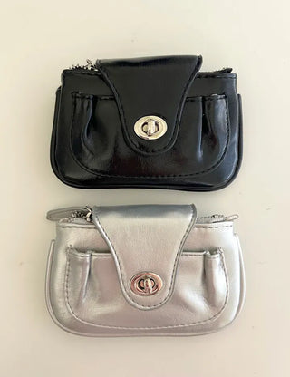 way card wallet, crossbody chain bag, wallet bag, coin purse