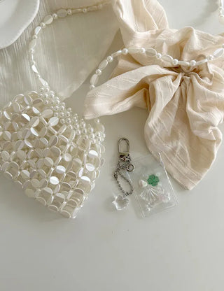 Lucky Sea Keyring Handmade Bead Keyholder