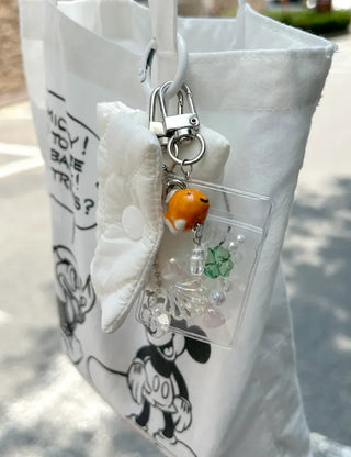 Lucky Sea Keyring Handmade Bead Keyholder