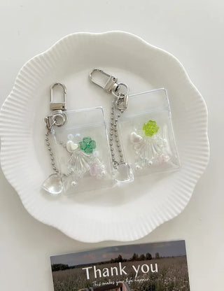 Lucky Sea Keyring Handmade Bead Keyholder