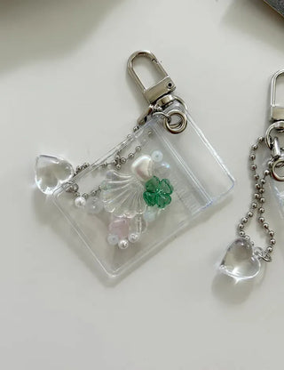 Lucky Sea Keyring Handmade Bead Keyholder