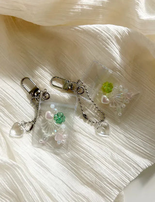 Lucky Sea Keyring Handmade Bead Keyholder