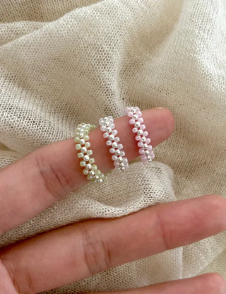 Silver 925 Roller Silver Ball Bead Ring Women's Bold Ring