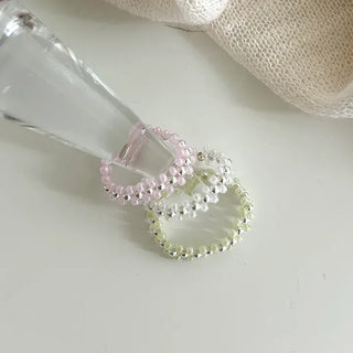 Silver 925 Roller Silver Ball Bead Ring Women's Bold Ring