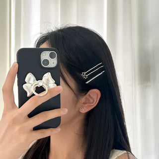 Star Cubic Bobbin Piece Set Daily Kitsch Hairpins