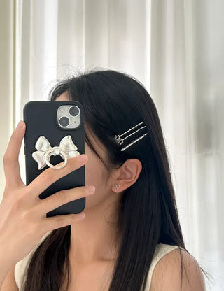 Star Cubic Bobbin Piece Set Daily Kitsch Hairpins