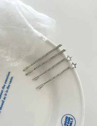 Star Cubic Bobbin Piece Set Daily Kitsch Hairpins