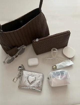 Jelly Mini Transparent Pouch Accessory Storage Coin Purse