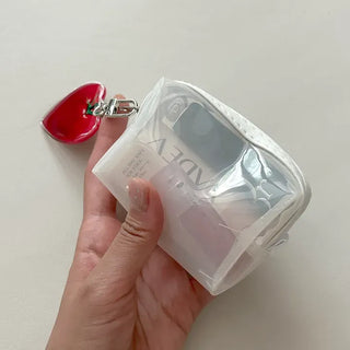 Jelly Mini Transparent Pouch Accessory Storage Coin Purse
