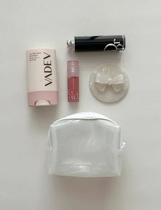Jelly Mini Transparent Pouch Accessory Storage Coin Purse