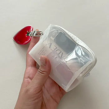 Heart Tomato Bag Keyring Fruit Acrylic Phone Strap