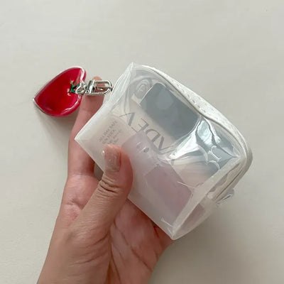 Heart Tomato Bag Keyring Fruit Acrylic Phone Strap