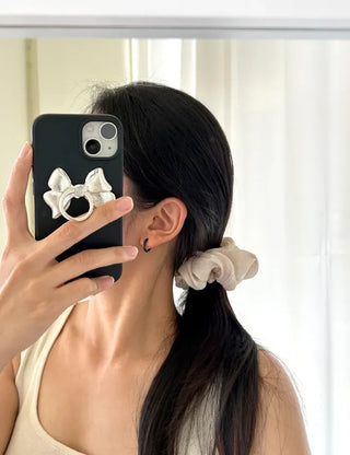 Drawing chiffon scrunchie hair tie hair scrunchie