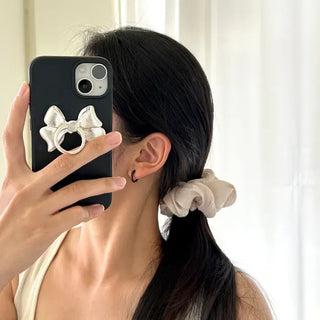 Drawing chiffon scrunchie hair tie hair scrunchie