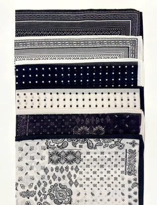 Silk 70 Paisley Scarf Dot Hair Bandana Handkerchief