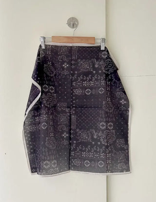 Silk 70 Paisley Scarf Dot Hair Bandana Handkerchief