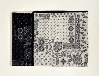 Silk 70 Paisley Scarf Dot Hair Bandana Handkerchief