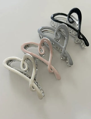 Flat-price shimmer hair clip large updo
