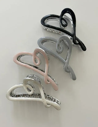 Flat-price shimmer hair clip large updo