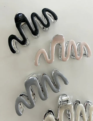 Flat-price shimmer hair clip large updo