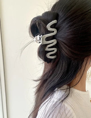 Flat-price shimmer hair clip large updo