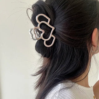 Flat-price shimmer hair clip large updo