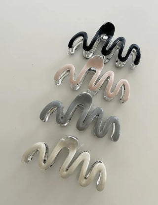 Flat-price shimmer hair clip large updo