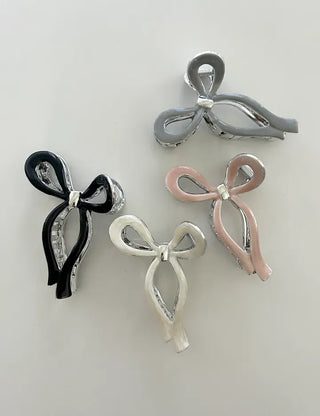 Flat-price shimmer hair clip large updo