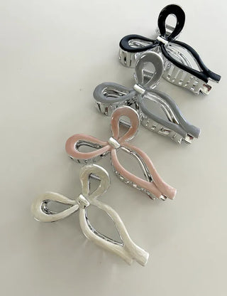 Flat-price shimmer hair clip large updo