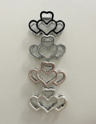 Flat-price shimmer hair clip large updo