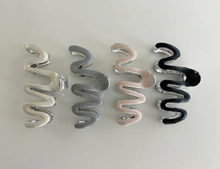 Flat-price shimmer hair clip large updo