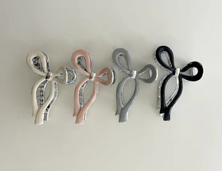 Flat-price shimmer hair clip large updo