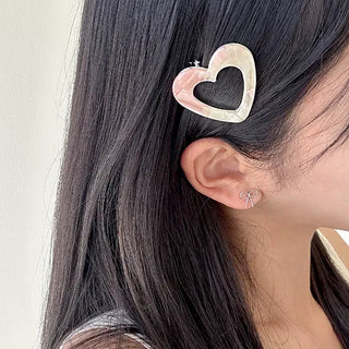 Uniform Price Lovely Earring Set Pearl Heart Earrings