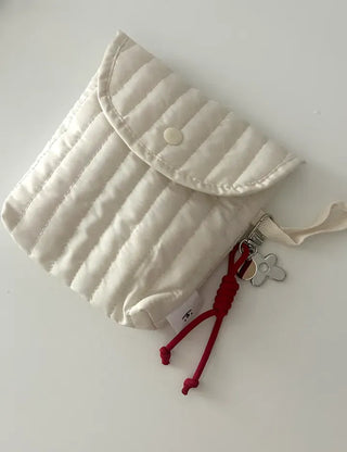 Mini rope bag keyring flower car key holder key ring