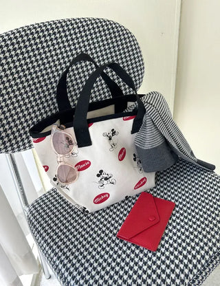 Mickey Canvas Tote Bag Disney Shoulder Eco Bag Daily