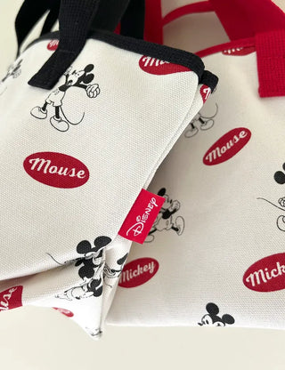Mickey Canvas Tote Bag Disney Shoulder Eco Bag Daily