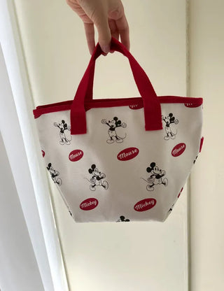 Mickey Canvas Tote Bag Disney Shoulder Eco Bag Daily
