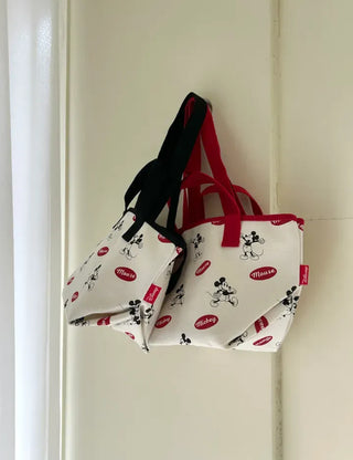 Mickey Canvas Tote Bag Disney Shoulder Eco Bag Daily
