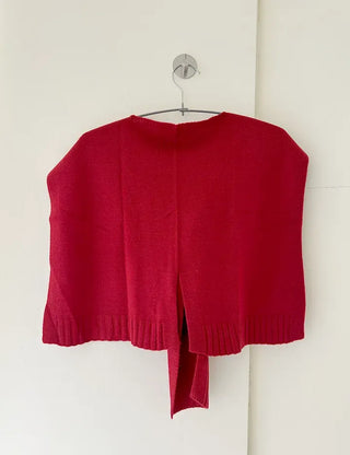 A must-have for transitional seasons: Wool button knit shawl, shoulder shawl, women's autumn cardigan shawl