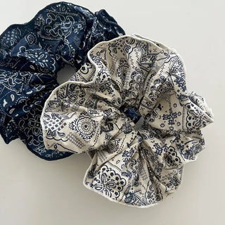 Big Paisley Scrunchie Hair Tie