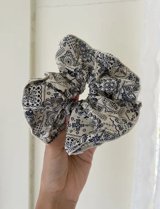 Big Paisley Scrunchie Hair Tie