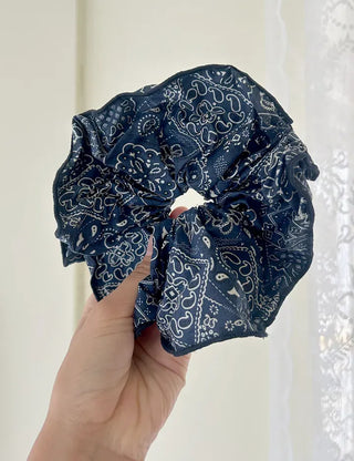 Big Paisley Scrunchie Hair Tie