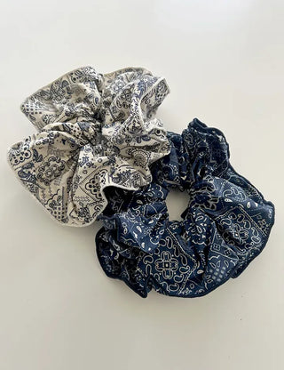 Big Paisley Scrunchie Hair Tie