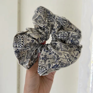 Big Paisley Scrunchie Hair Tie